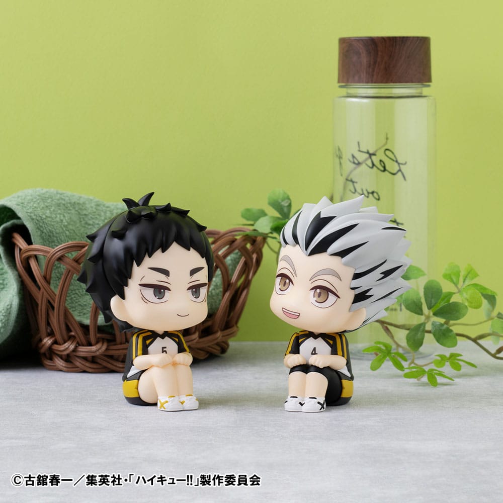 Haikyu!! Look Up PVC Statues Kotaro Bokuto & Keiji Akaashi Uniform Ver. 11 cm (with gift) - MangaShop.ro