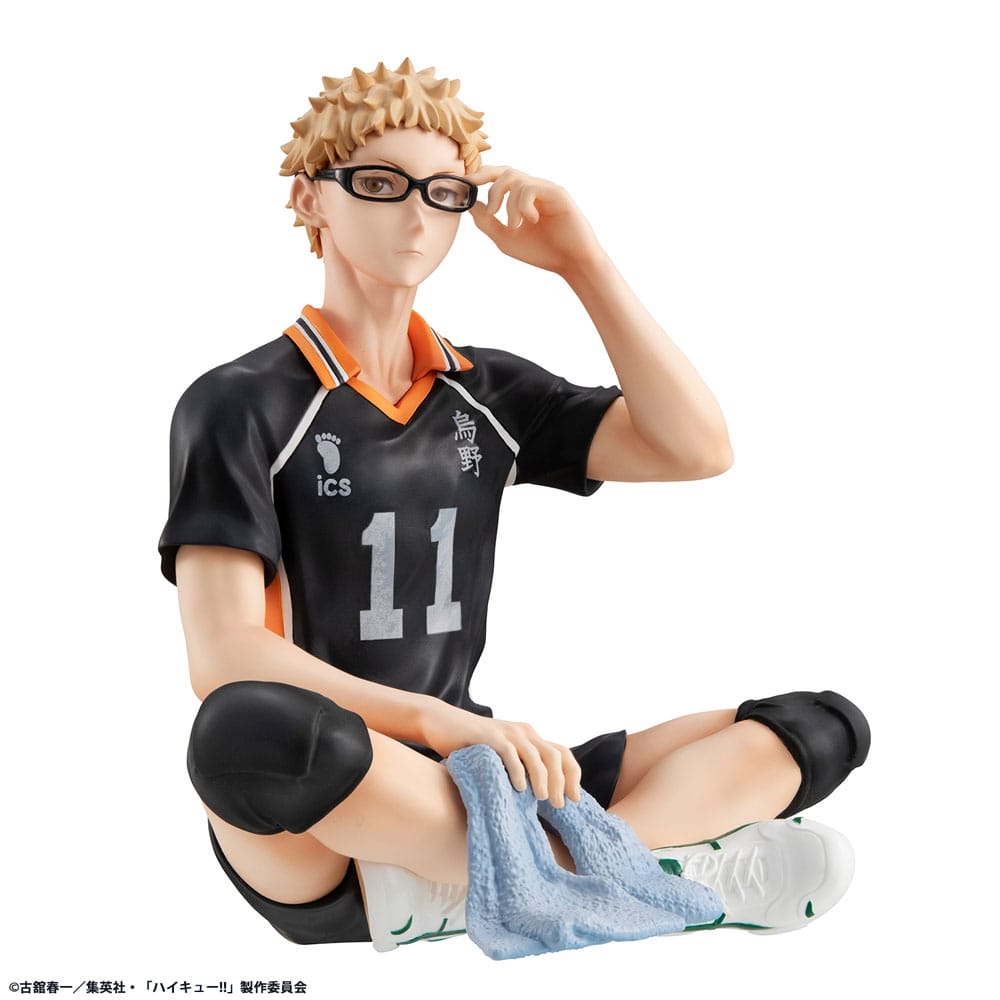 Haikyu!! G.E.M. Series PVC Statue Kei Tsukishima Palm Size 9 cm - MangaShop.ro