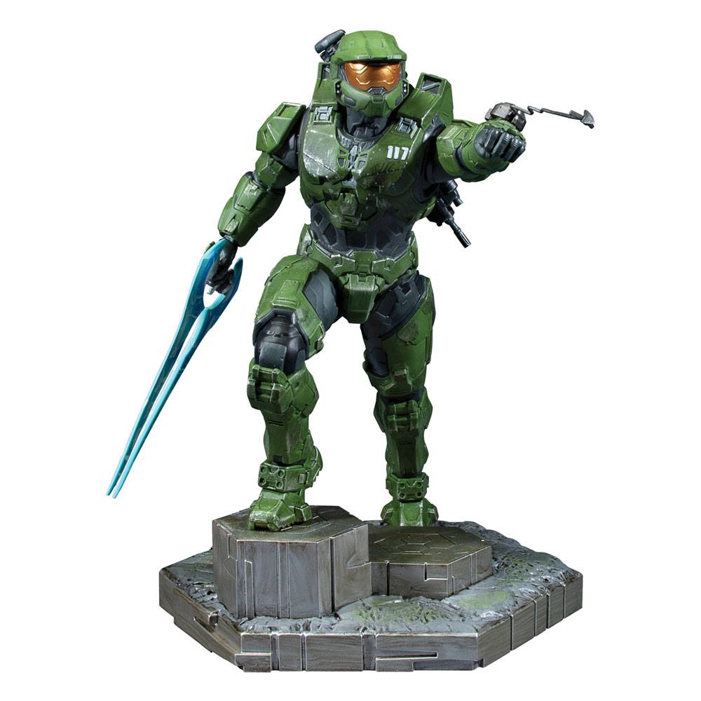 Halo Infinite PVC Statue Master Chief & Grappleshot 26 cm - MangaShop.ro