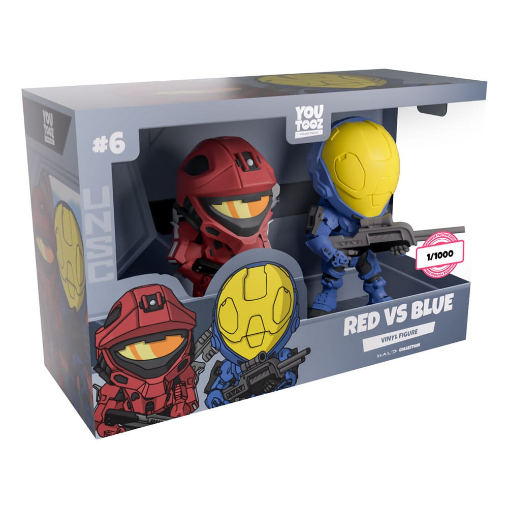 Halo Vinyl Figures 2-Pack Red vs Blue 11 cm - MangaShop.ro