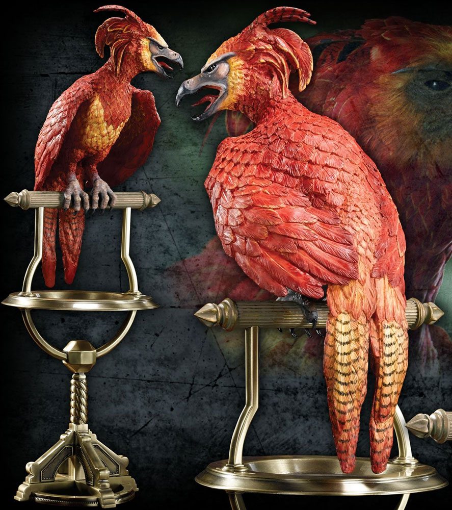 Harry Potter Statue Fawkes the Phoenix 35 cm - MangaShop.ro