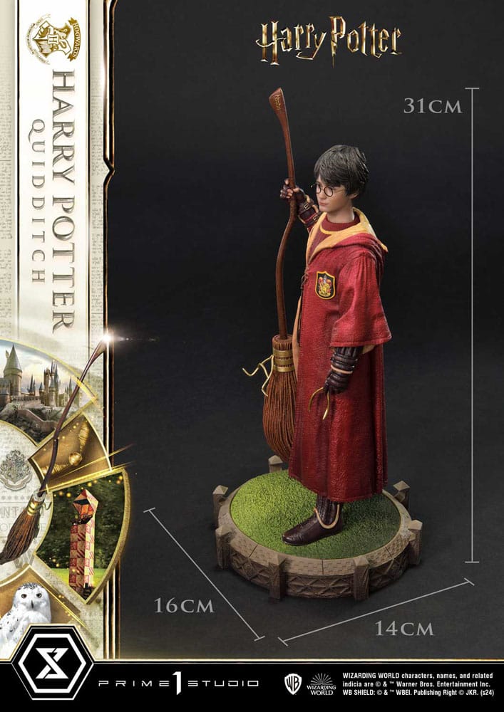 Harry Potter Prime Collectibles Statue 1/6 Harry Potter Quidditch Edition 31 cm - MangaShop.ro