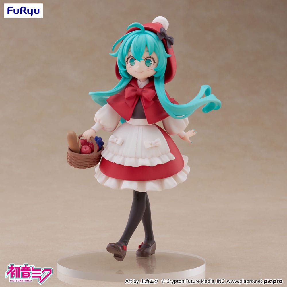 Hatsune Miku Desktop Fairy PVC Statue Hatsune Miku Little red riding hood Ver. 16 cm - MangaShop.ro