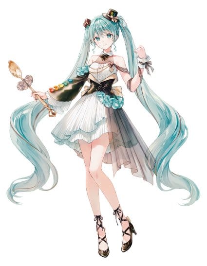 Hatsune Miku x Tirol Choco Collaboration PVC Figure Coffee Nougat Ver. 19 cm - MangaShop.ro