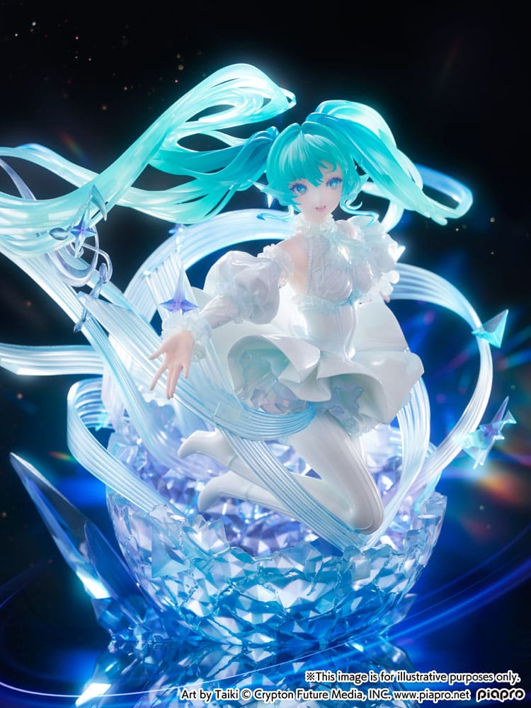 Hatsune Miku PVC Statue 1/7 Hatsune Miku - Crystal Dress Ver. 22 cm - MangaShop.ro