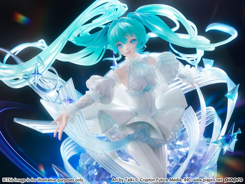 Hatsune Miku PVC Statue 1/7 Hatsune Miku - Crystal Dress Ver. 22 cm - MangaShop.ro