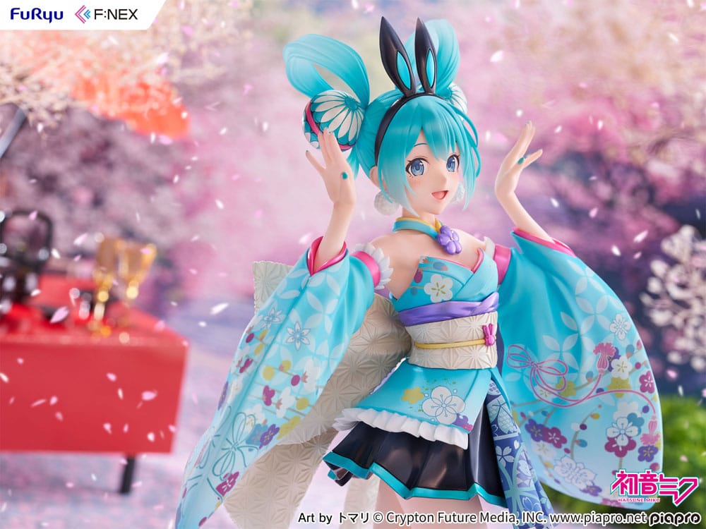 Hatsune Miku F:NEX PVC Statue 1/7 Hatsune Miku Wa-bunny 27 cm - MangaShop.ro