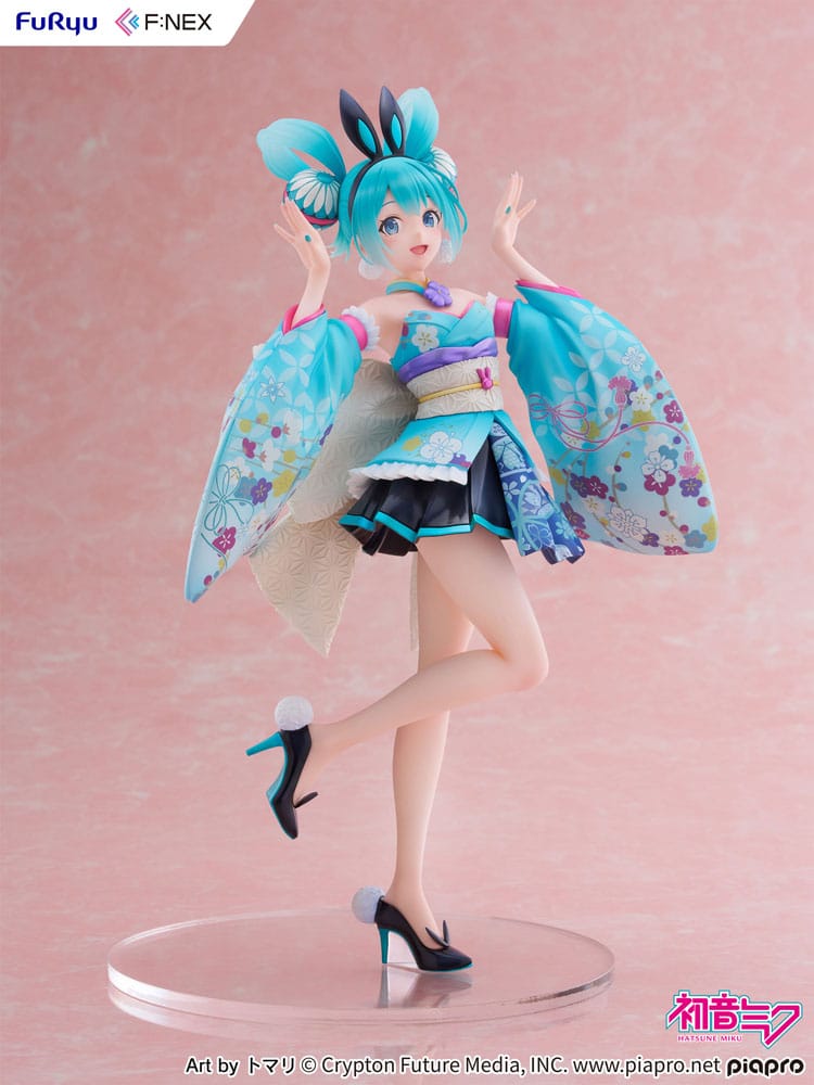 Hatsune Miku F:NEX PVC Statue 1/7 Hatsune Miku Wa-bunny 27 cm - MangaShop.ro