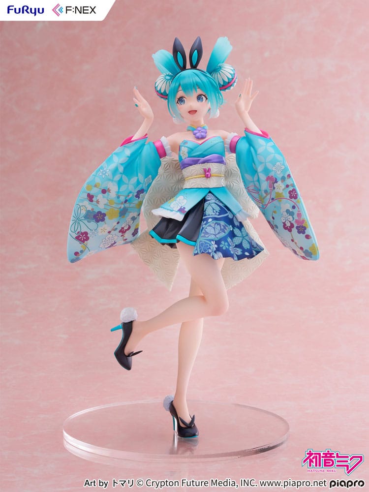 Hatsune Miku F:NEX PVC Statue 1/7 Hatsune Miku Wa-bunny 27 cm - MangaShop.ro