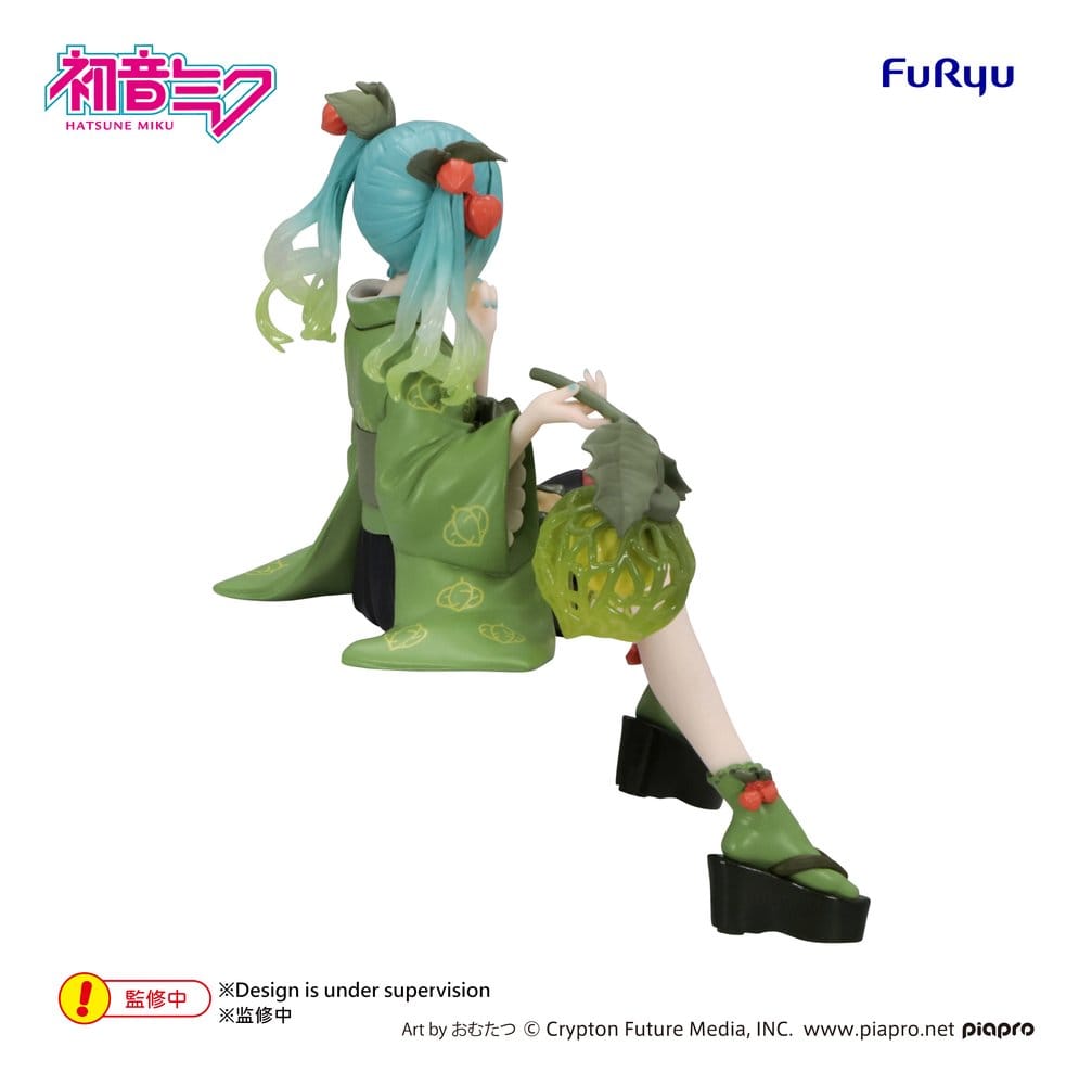 Hatsune Miku Noodle Stopper PVC Figure Flower Fairy Winter Cherry Green Color Ver. 15 cm - MangaShop.ro
