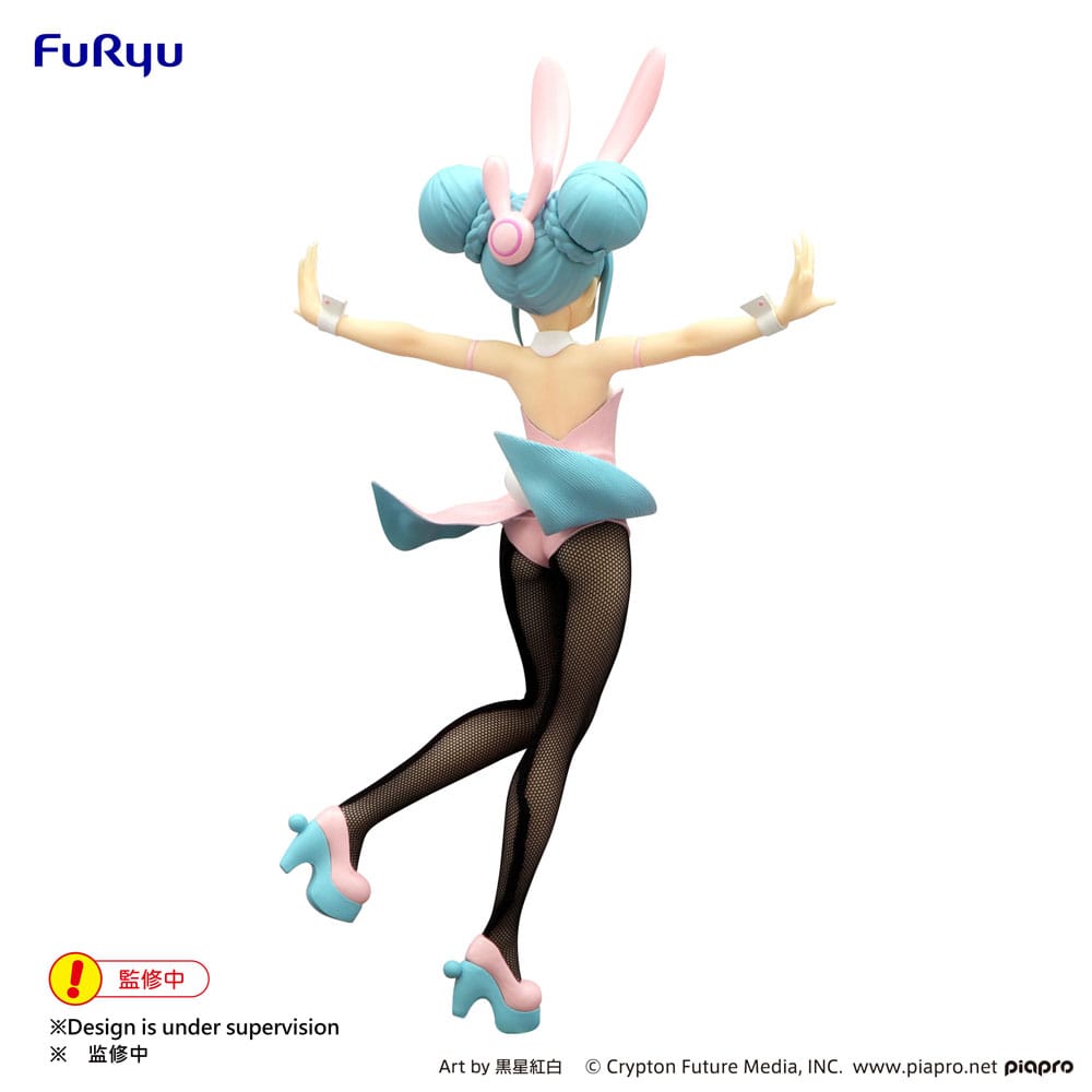 Hatsune Miku BiCute Bunnies PVC Statue Wink Pearl Pink Color Ver. 30 cm - MangaShop.ro