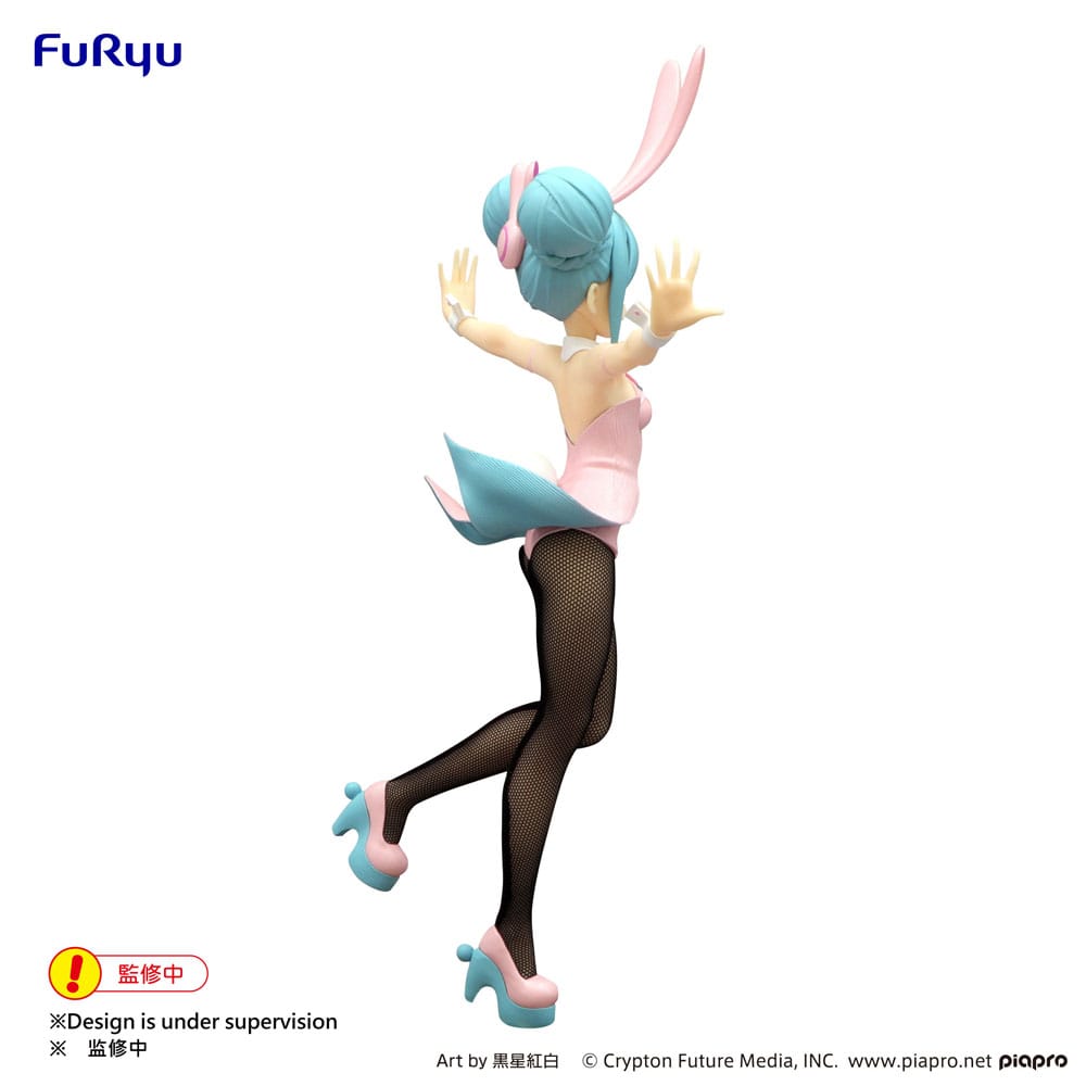 Hatsune Miku BiCute Bunnies PVC Statue Wink Pearl Pink Color Ver. 30 cm - MangaShop.ro