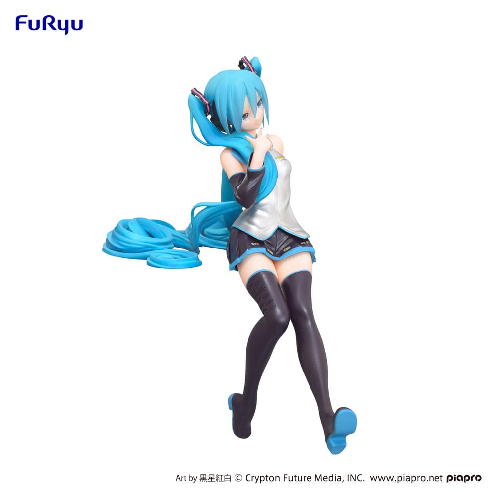 Hatsune Miku Noodle Stopper PVC Statue Kuroboshi Kouhaku Ver. (re-run) 14 cm - MangaShop.ro