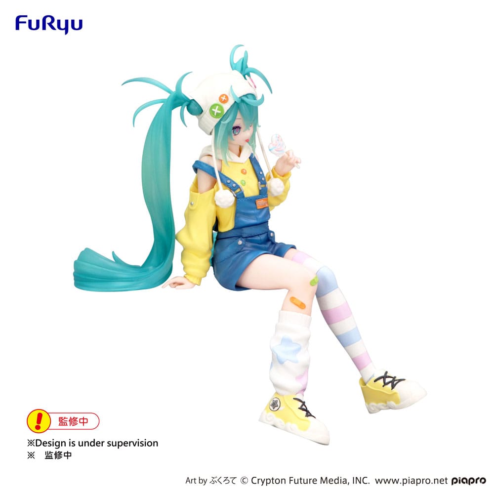 Hatsune Miku Noodle Stopper PVC Statue Hatsune Miku Lollipop 15 cm - MangaShop.ro