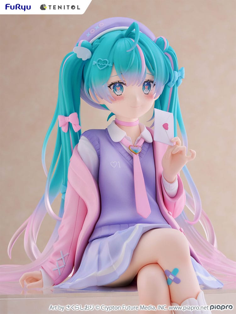 Hatsune Miku Tenitol Noodle Stopper PVC Statue Love Blazer 32 cm - MangaShop.ro