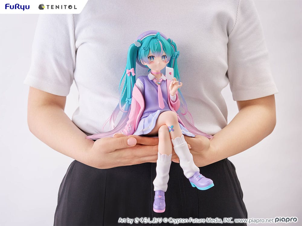 Hatsune Miku Tenitol Noodle Stopper PVC Statue Love Blazer 32 cm - MangaShop.ro