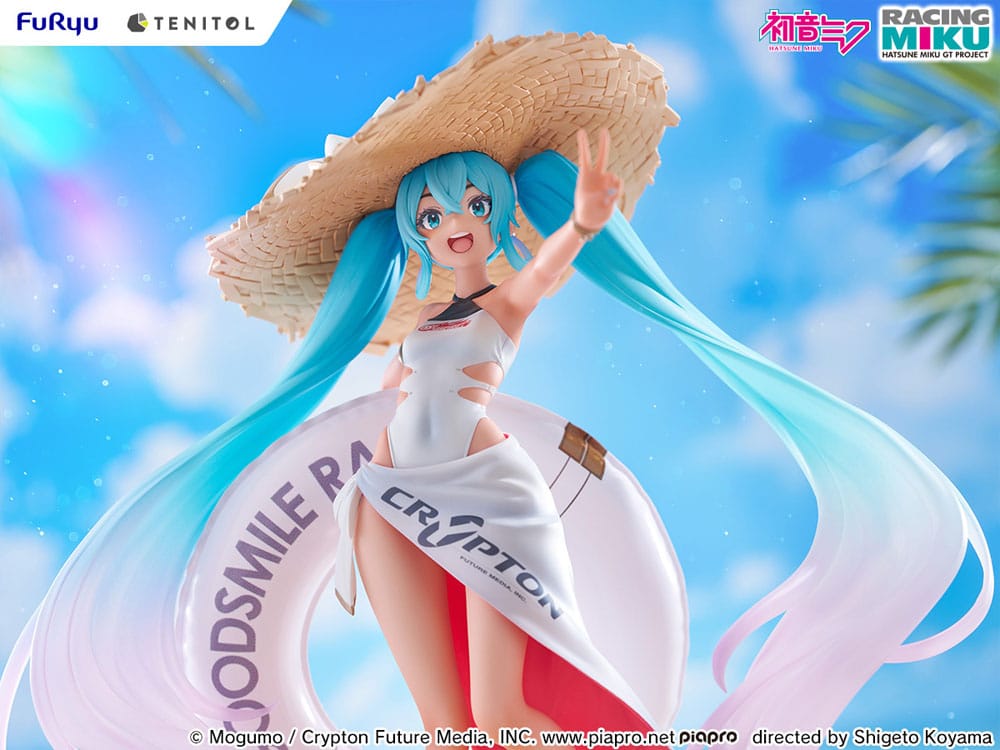 Hatsune Miku GT Project PVC Statue 1/7 Racing Miku 2024: Tropical Ver. 21 cm - MangaShop.ro