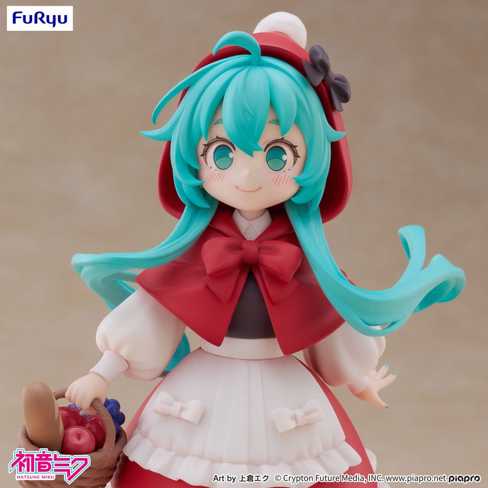 Hatsune Miku Desktop Fairy PVC Statue Hatsune Miku Little red riding hood Ver. 16 cm - MangaShop.ro