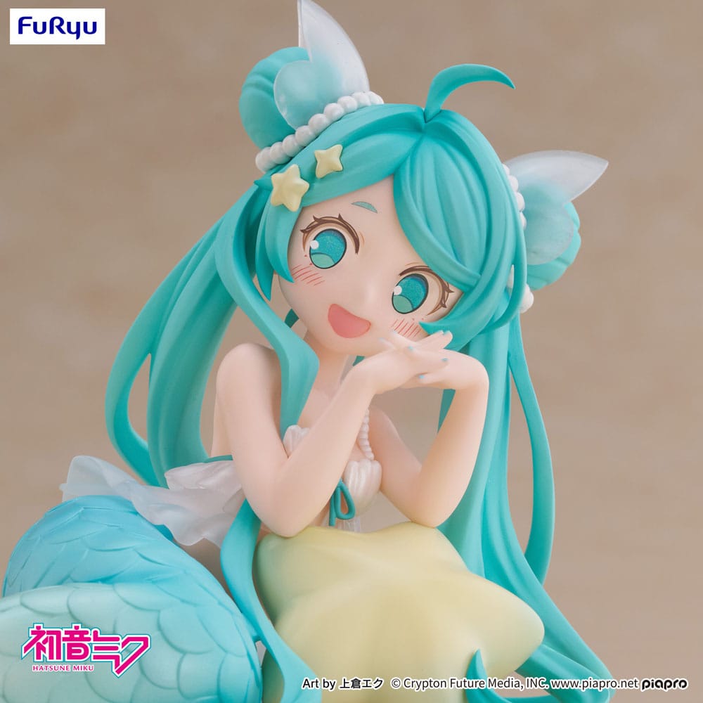 Hatsune Miku Desktop Fairy PVC Statue Hatsune Miku Mermaid princess Ver. 9 cm - MangaShop.ro