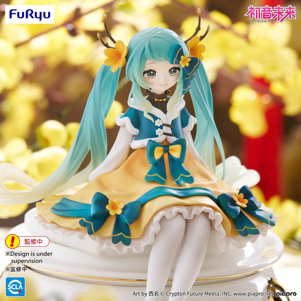 Hatsune Miku Noodle Stopper PVC Statue Hatsune Miku 2025 Chinese New Year Ver. 14 cm - MangaShop.ro