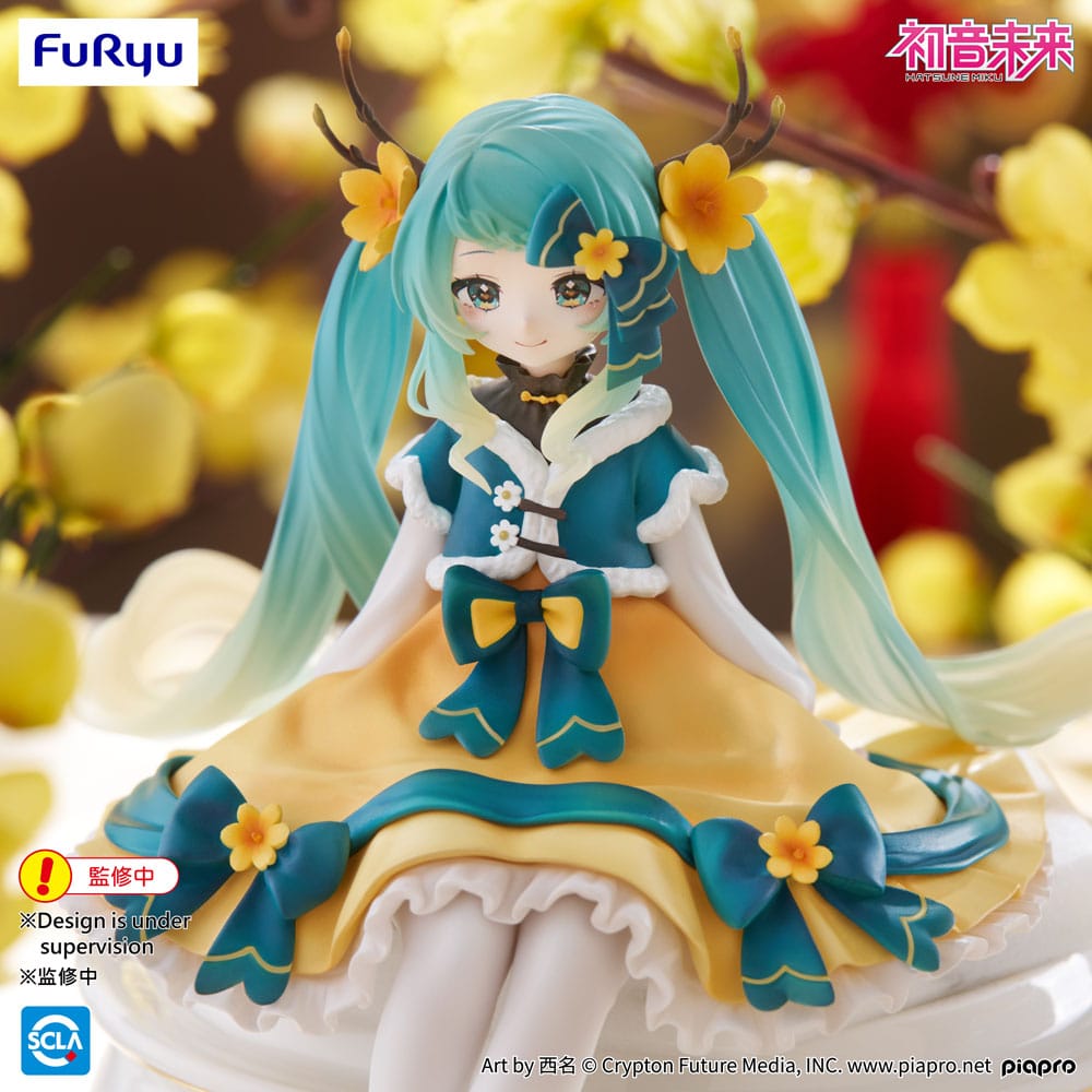 Hatsune Miku Noodle Stopper PVC Statue Hatsune Miku 2025 Chinese New Year Ver. 14 cm - MangaShop.ro