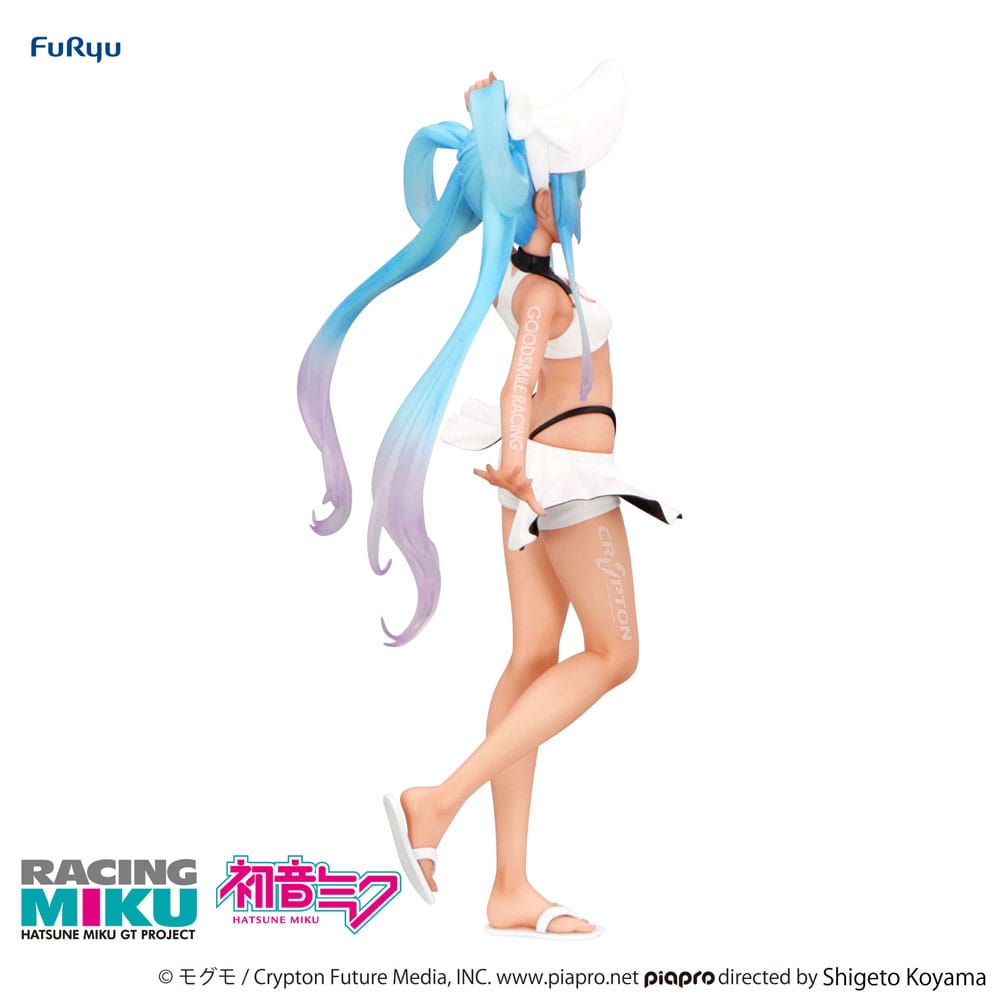 Hatsune Miku GT Project Trio-Try-iT PVC Statue Racing Miku 2024 Summer Holiday Ver. 21 cm - MangaShop.ro