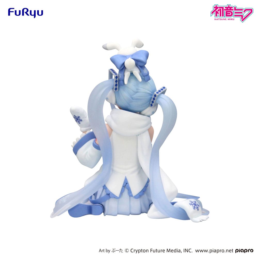 Hatsune Miku Noodle Stopper PVC Statue Snow Miku Sky Town 10th Ver. 15 cm - MangaShop.ro