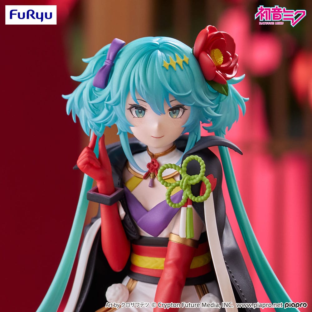 Hatsune Miku Noodle Stopper PVC Statue Flower Fairy Camellia 15 cm - MangaShop.ro