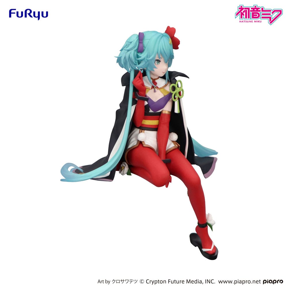 Hatsune Miku Noodle Stopper PVC Statue Flower Fairy Camellia 15 cm - MangaShop.ro