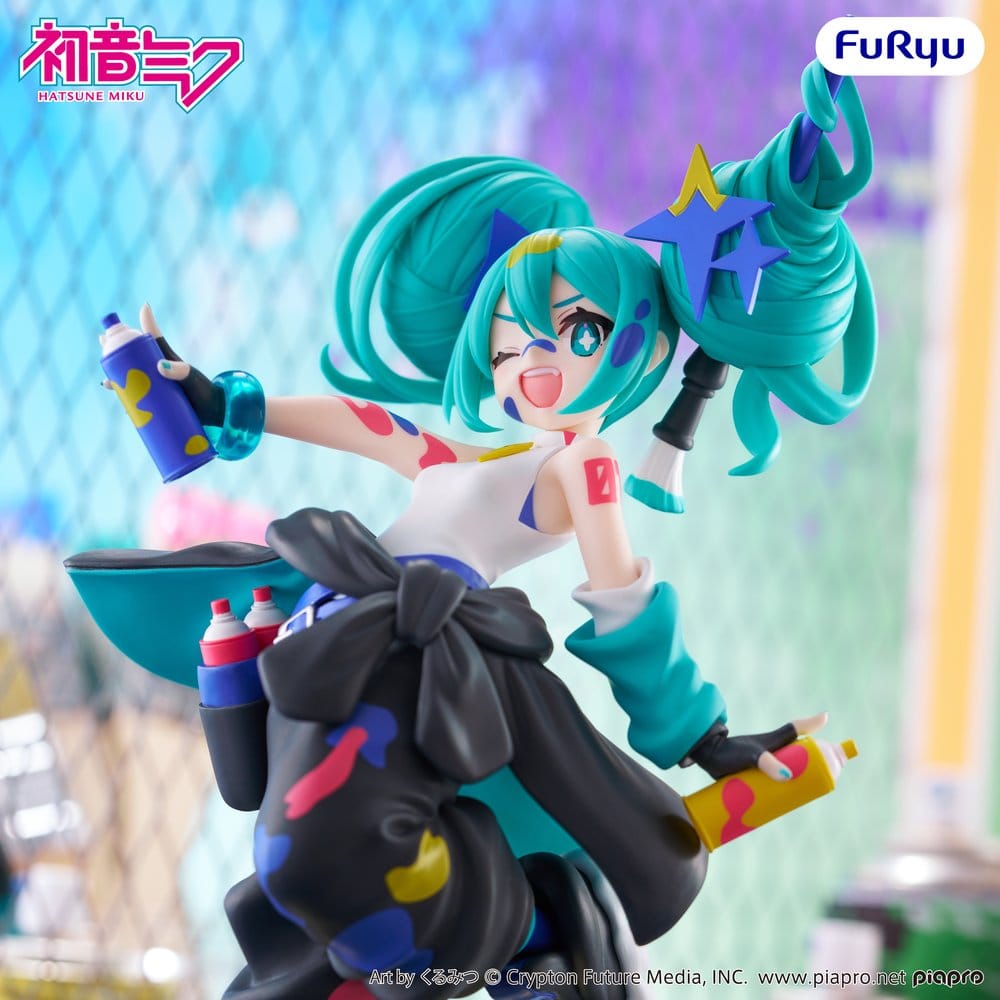 Hatsune Miku Muchute PVC Statue Paint Girl Another Color Ver. 23 cm - MangaShop.ro