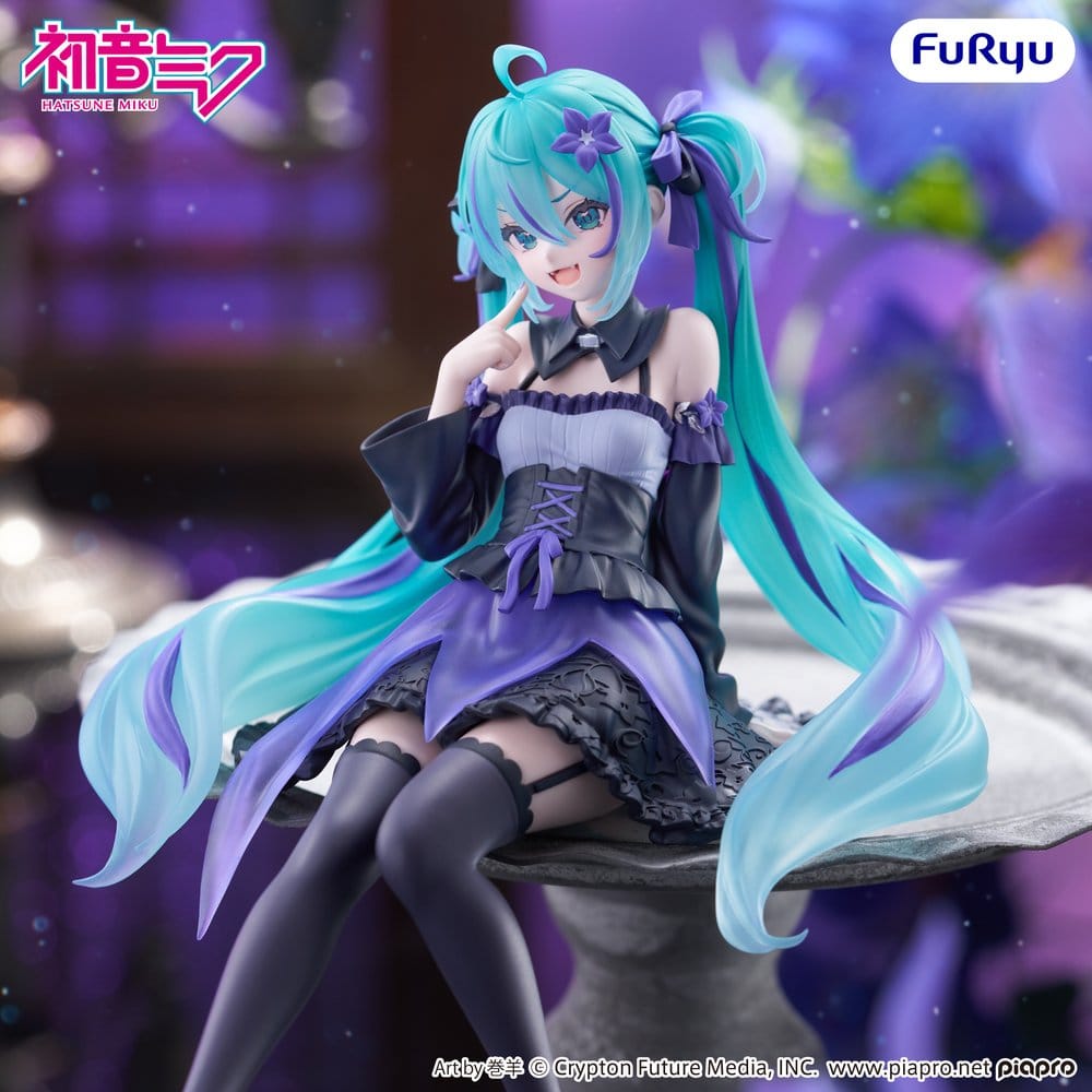 Hatsune Miku Noodle Stopper PVC Figure Flower Fairy Bellflower 14 cm - MangaShop.ro