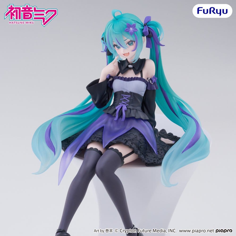 Hatsune Miku Noodle Stopper PVC Figure Flower Fairy Bellflower 14 cm - MangaShop.ro