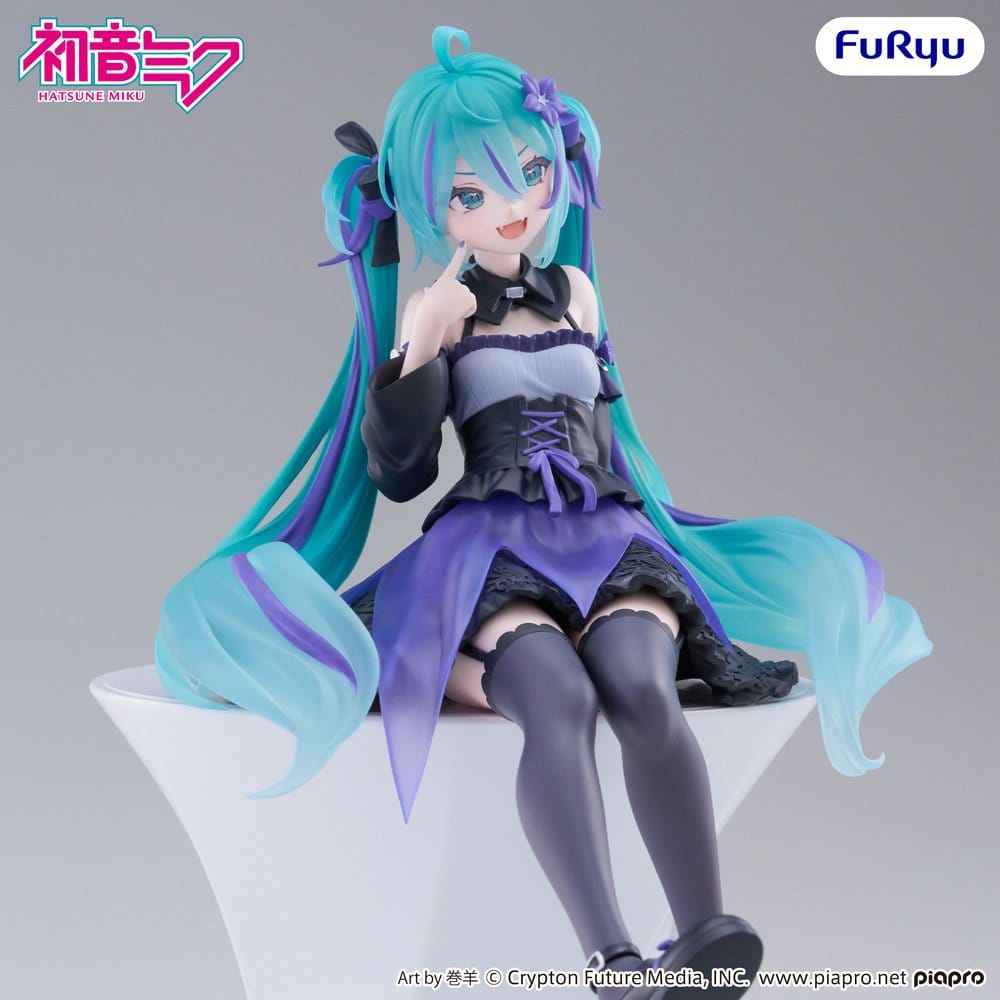 Hatsune Miku Noodle Stopper PVC Figure Flower Fairy Bellflower 14 cm - MangaShop.ro