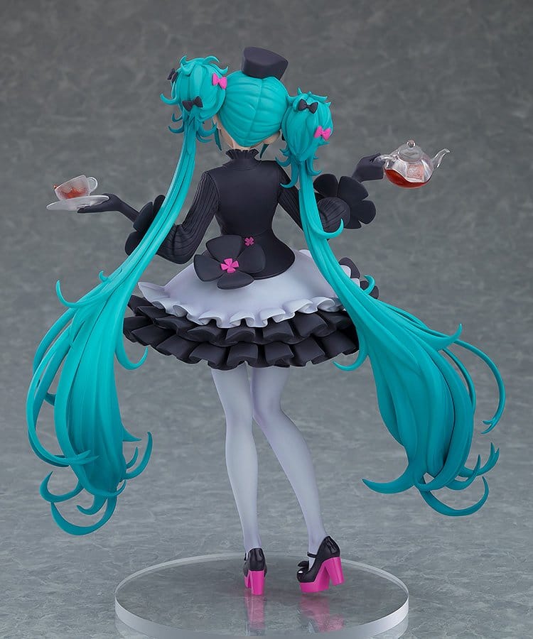 Character Vocal Series 01: Hatsune Miku Pop Up Parade Hatsune Miku: Glasses x Café Ver. 18 cm - MangaShop.ro