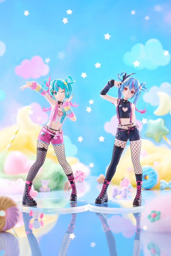 Character Vocal Series 01: Hatsune Miku Pop Up Parade PVC Figure Hatsune Miku: DecoMiku (Darkness) L Size 22 cm - MangaShop.ro