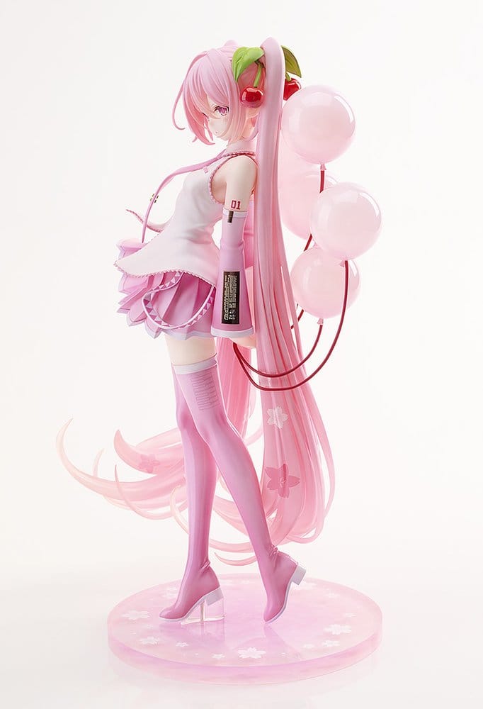 Character Vocal Series 01: Hatsune Miku G.S. Collection [SC] PVC Figure 1/7 Sakura Miku: GSC Illustration Contest Ver. 26 cm - MangaShop.ro