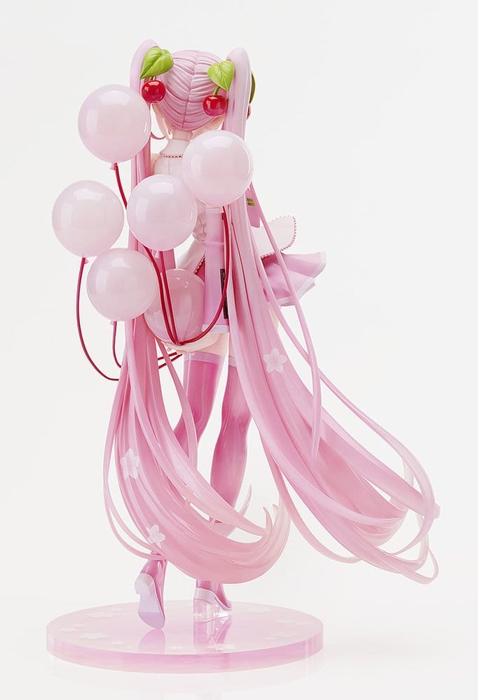 Character Vocal Series 01: Hatsune Miku G.S. Collection [SC] PVC Figure 1/7 Sakura Miku: GSC Illustration Contest Ver. 26 cm - MangaShop.ro