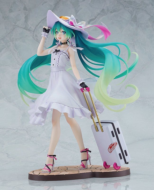 Hatsune Miku GT Project PVC Figure 1/7 Racing Miku 2021: Private Ver. (re-run) 25 cm - MangaShop.ro