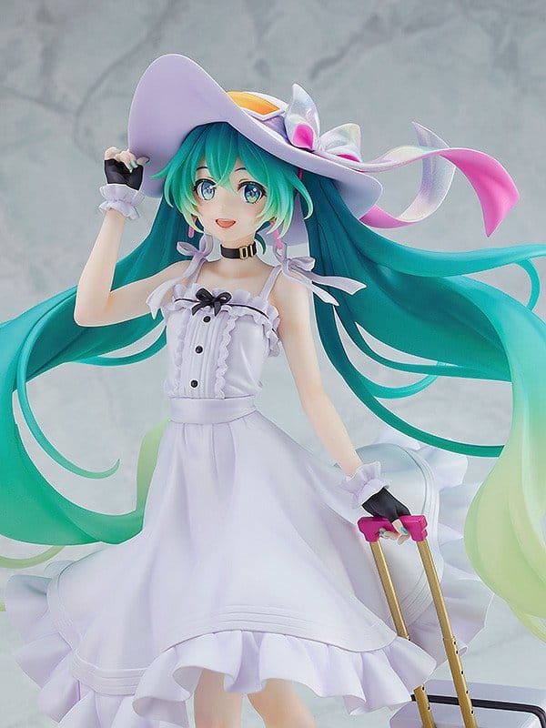 Hatsune Miku GT Project PVC Figure 1/7 Racing Miku 2021: Private Ver. (re-run) 25 cm - MangaShop.ro