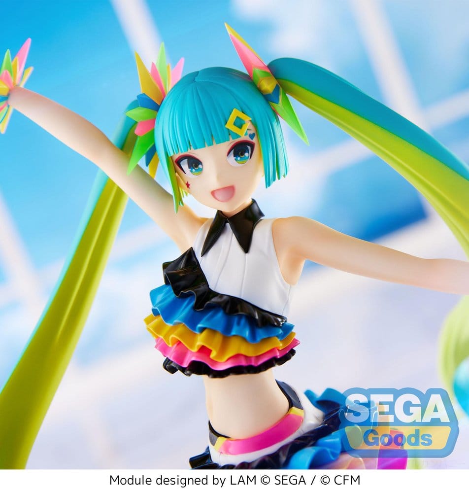 Hatsune Miku Project DIVA MEGA39's FIGURIZM PVC Figure Hatsune Miku - Catch the Wave 25 cm - MangaShop.ro
