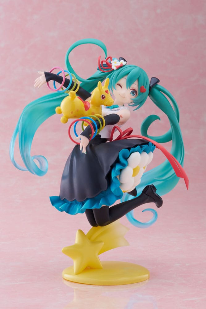 Hatsune Miku x Rody AMP+ PVC Statue Statue Thank You Ver. Reissue 20 cm - MangaShop.ro