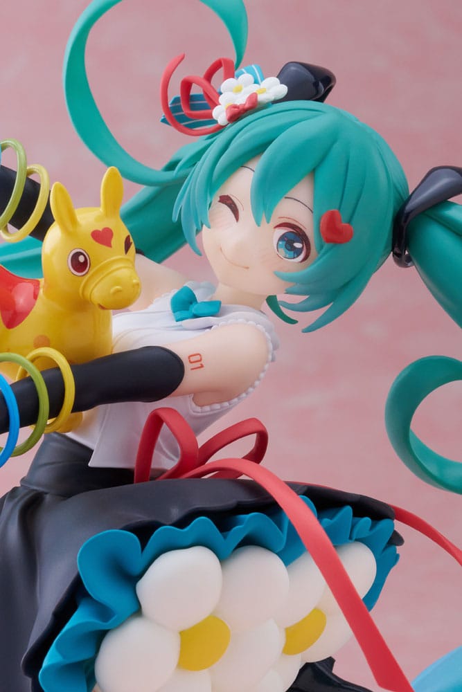 Hatsune Miku x Rody AMP+ PVC Statue Statue Thank You Ver. Reissue 20 cm - MangaShop.ro