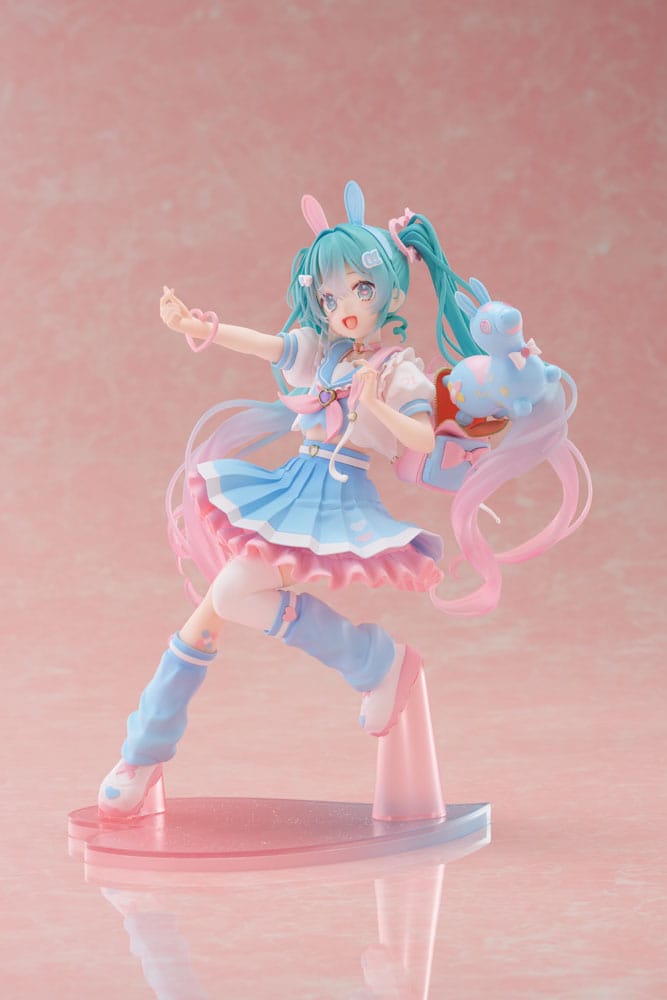 Hatsune Miku x RODY Newly Written Taito Kuji Online PVC Statue Hatsune Miku 18 cm - MangaShop.ro