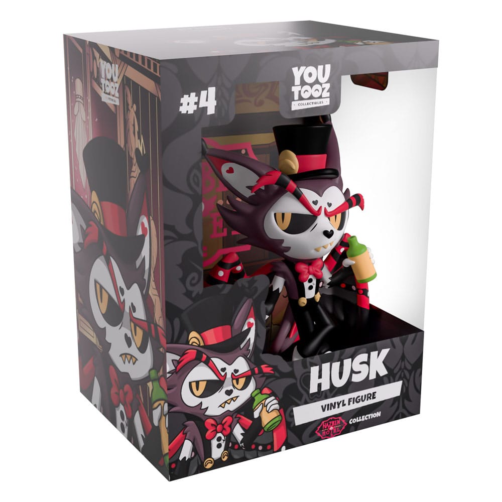 Hazbin Hotel Vinyl Figure Husk 12 cm - MangaShop.ro