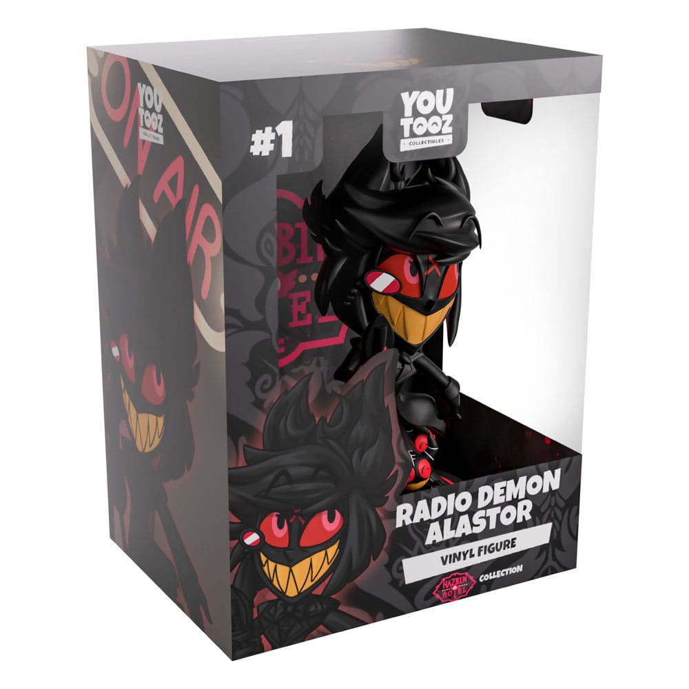 Hazbin Hotel Vinyl Figure Radio Demon Alastor 14 cm - MangaShop.ro