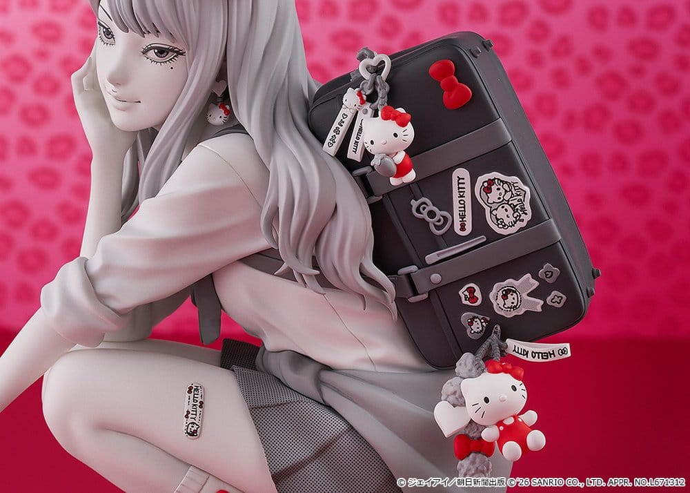 Junji Ito PVC Figure Gyaru Tomie x Hello Kitty 14 cm - MangaShop.ro