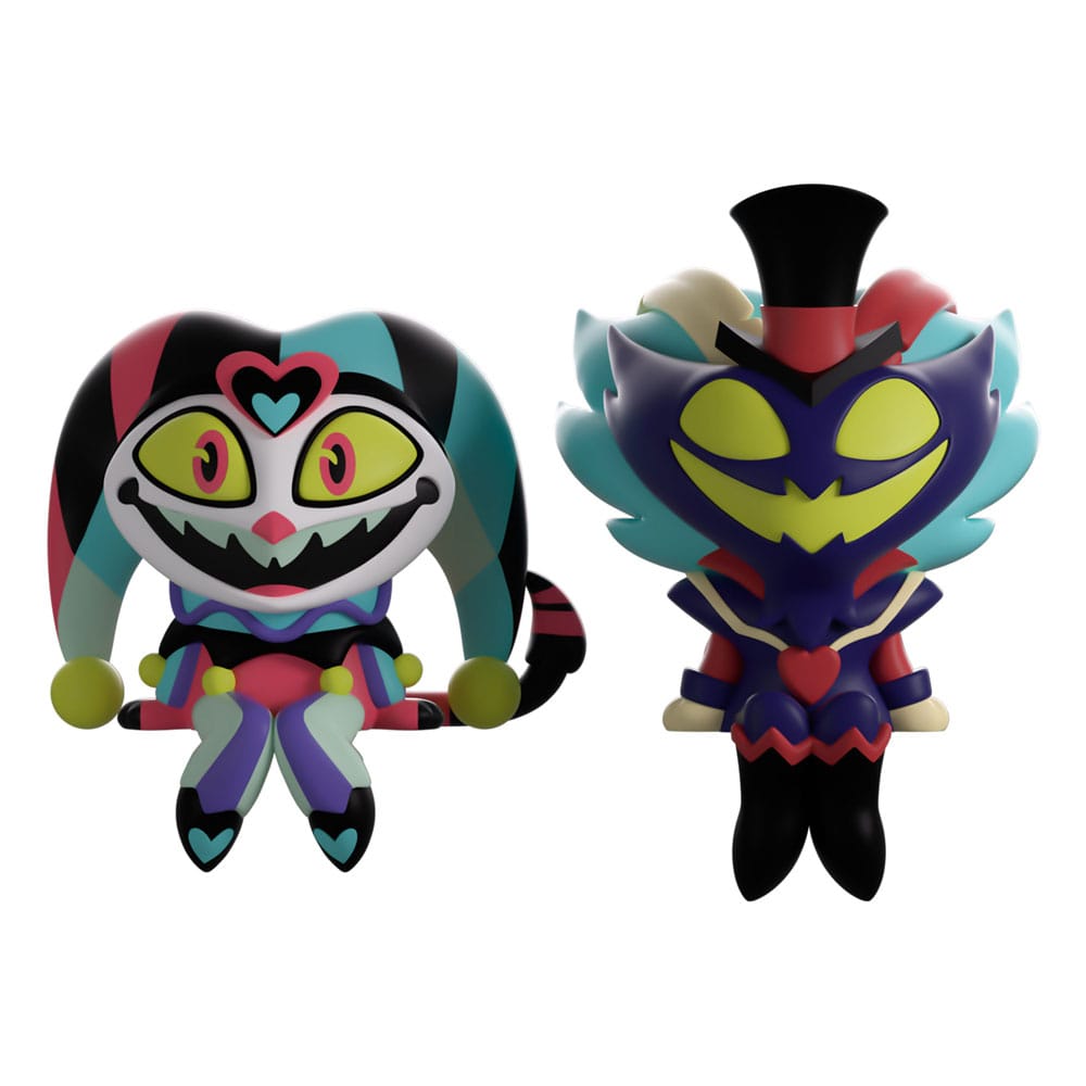 Helluva Boss Vinyl Figures Fizz & Ozzie Monitor Buddiez - MangaShop.ro