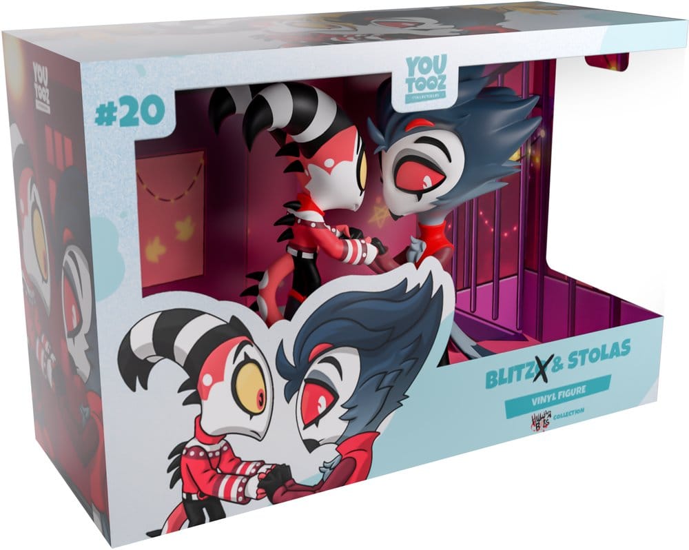 Helluva Boss Vinyl Figure Blitzo & Stolas 12 cm - MangaShop.ro