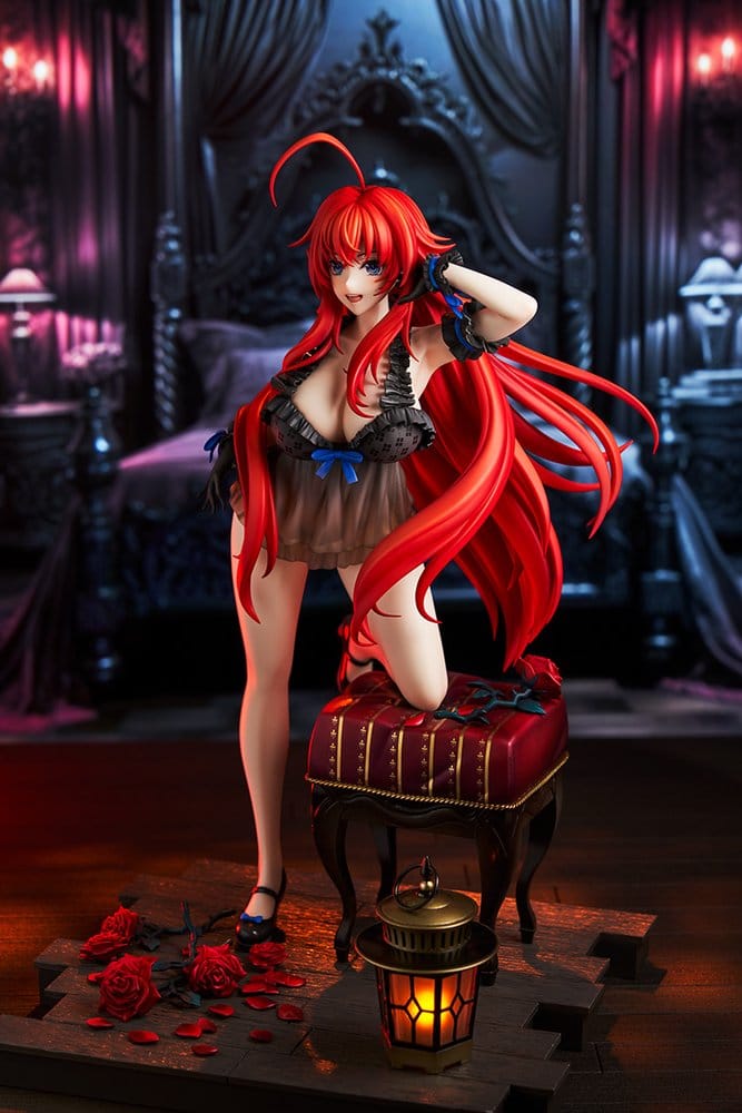 High School DxD PVC Figure 1/6.5 Rias Gremory: Light Novel 15th Anniversary ver. (Renewal Package Edition) 29 cm - MangaShop.ro