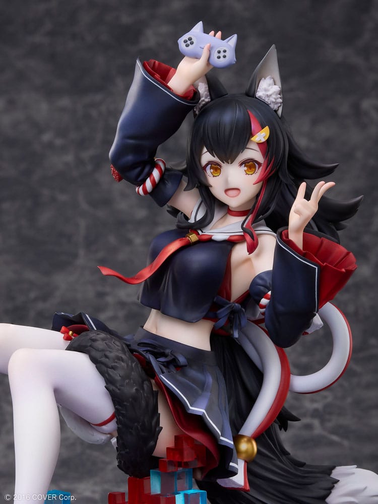 Hololive Production PVC Statue 1/7 Ookami Mio We Are Gamers Ver. 22 cm - MangaShop.ro